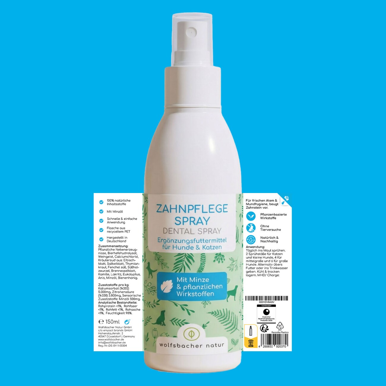 Wolfsbacher Natur Dentalspray