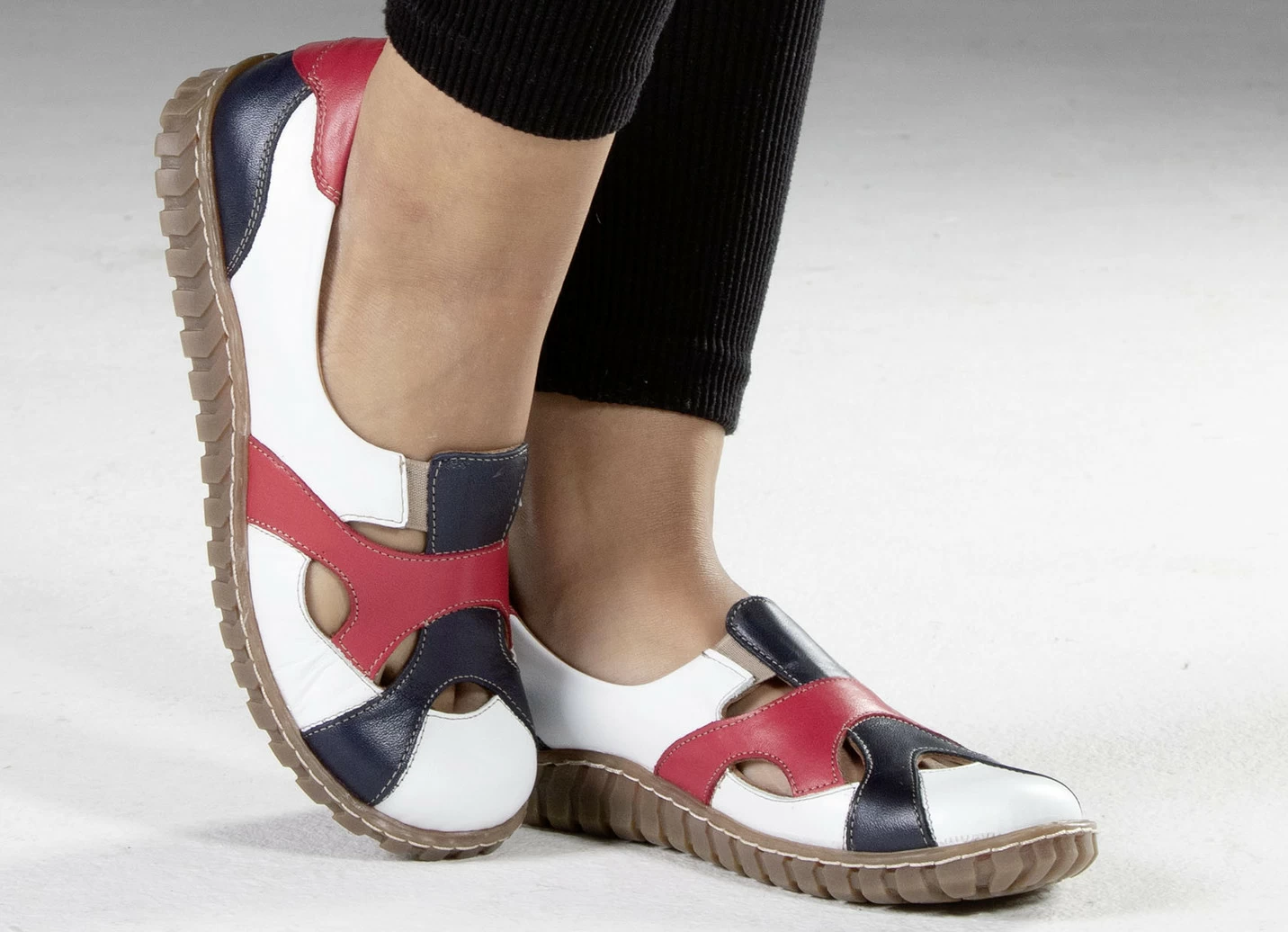 Gemini Slipper aus Rind-Nappaleder