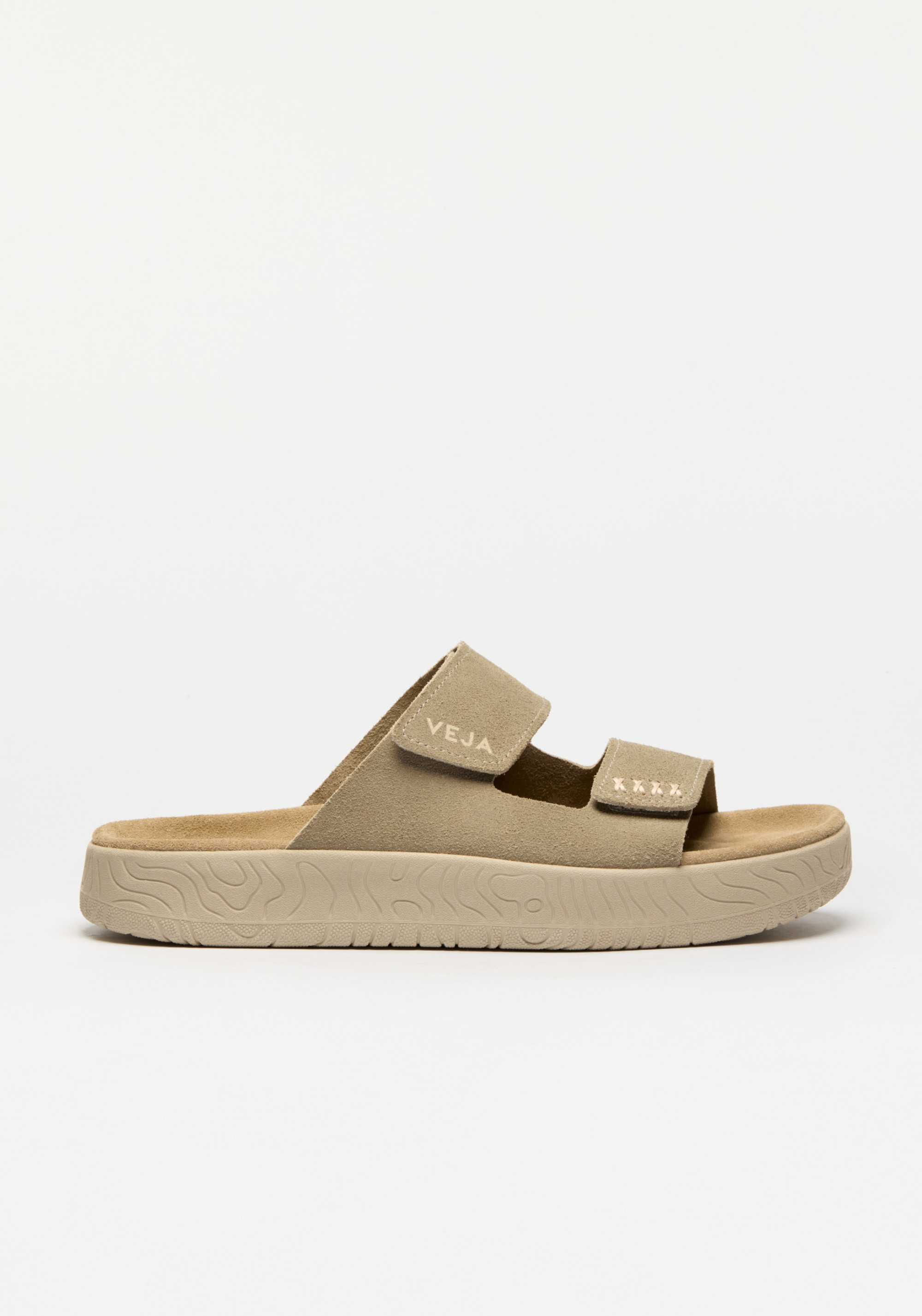 Veja Sandalen Etna Suede Soft Taupe Almond Almond