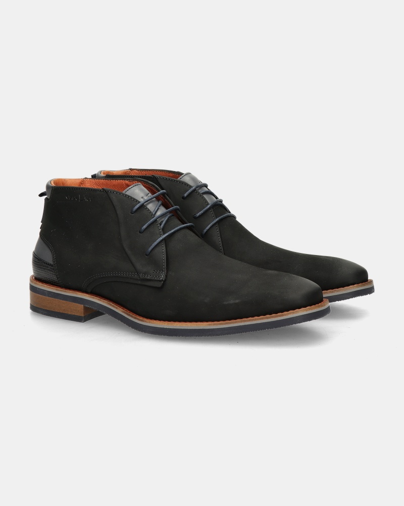Van Lier Amalfi Hoge nette schoenen  - zwart