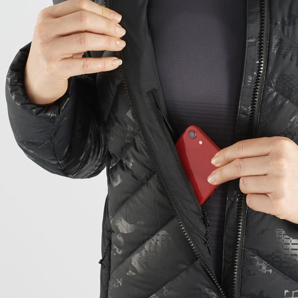 Doudoune ski SALOMON TRANSITION DOWN JKT W BLACK/HE