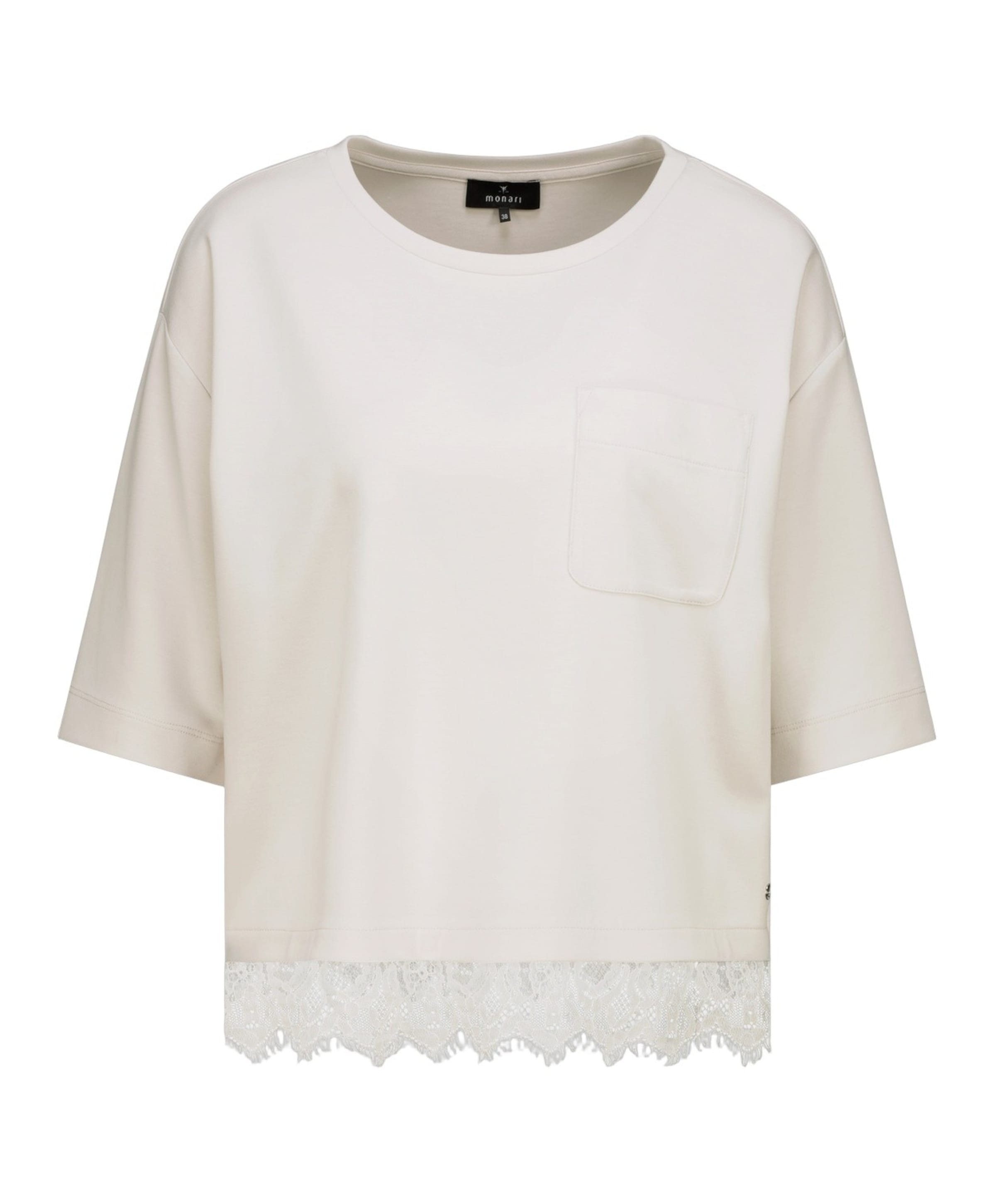 Monari Dames T-shirt ecru