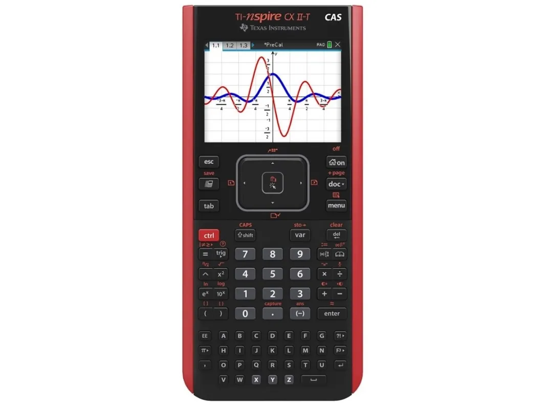 Texas Instruments TI-Nspire CX II-T CAS - Grafisk regnemaskine - USB - batteri