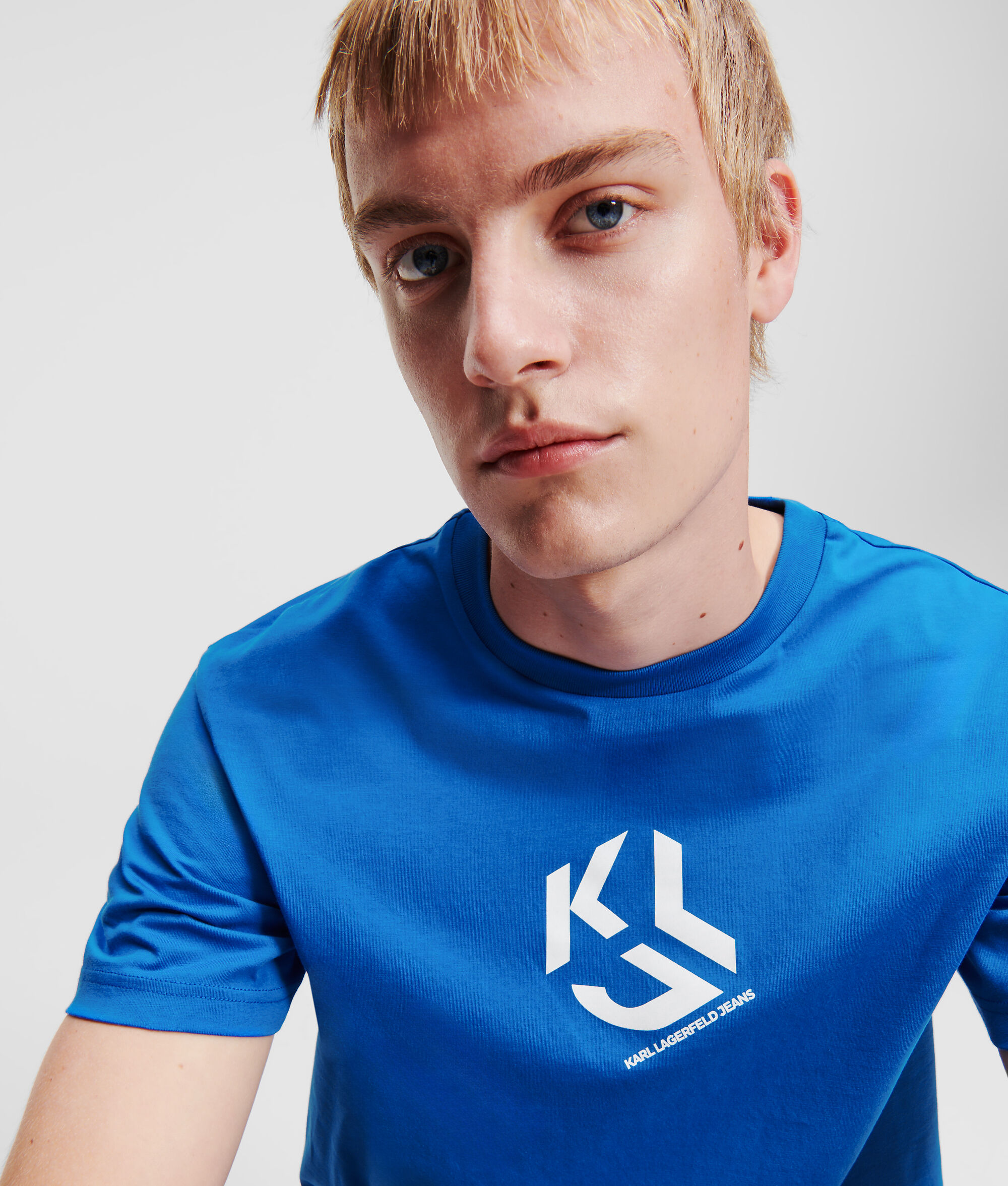 T-SHIRT COUPE DROITE KLJ MONOGRAM