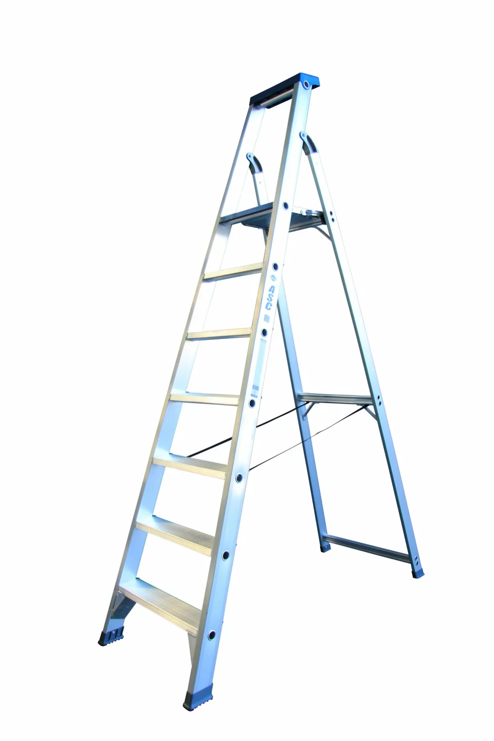 ASC 990608861 BT Trap - Enkel - Aluminium - 7 treden - max. werkhoogte 3.60 m.