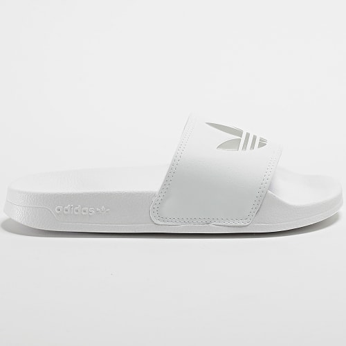 Claquettes Femme Adilette Lite GZ6197 Blanc Argenté