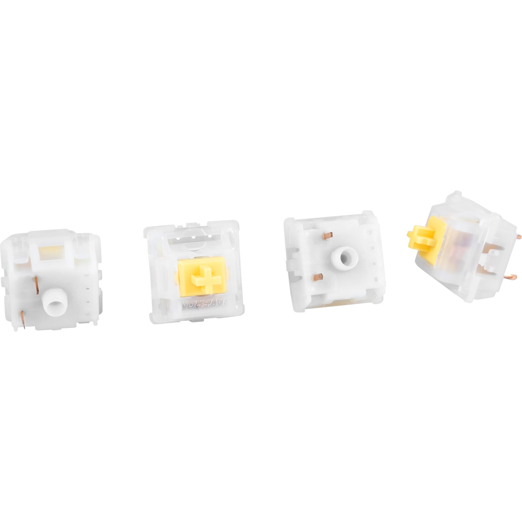 Sharkoon Tastenschalter Gateron Cap Milky-Yellow Switch-Set