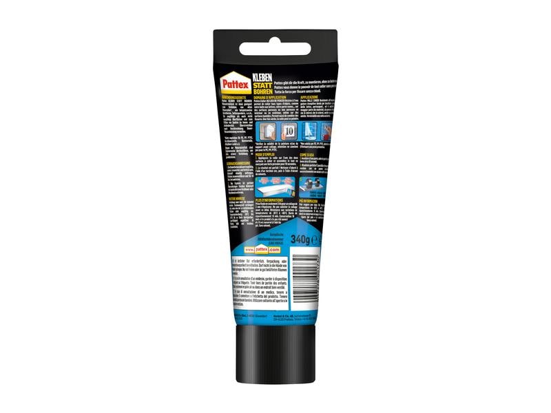 Pattex Klebstoff 340 g, Weiss Montagekleber, Baukleber