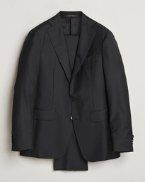 Canali Super 130s Wool Capri Suit Navy