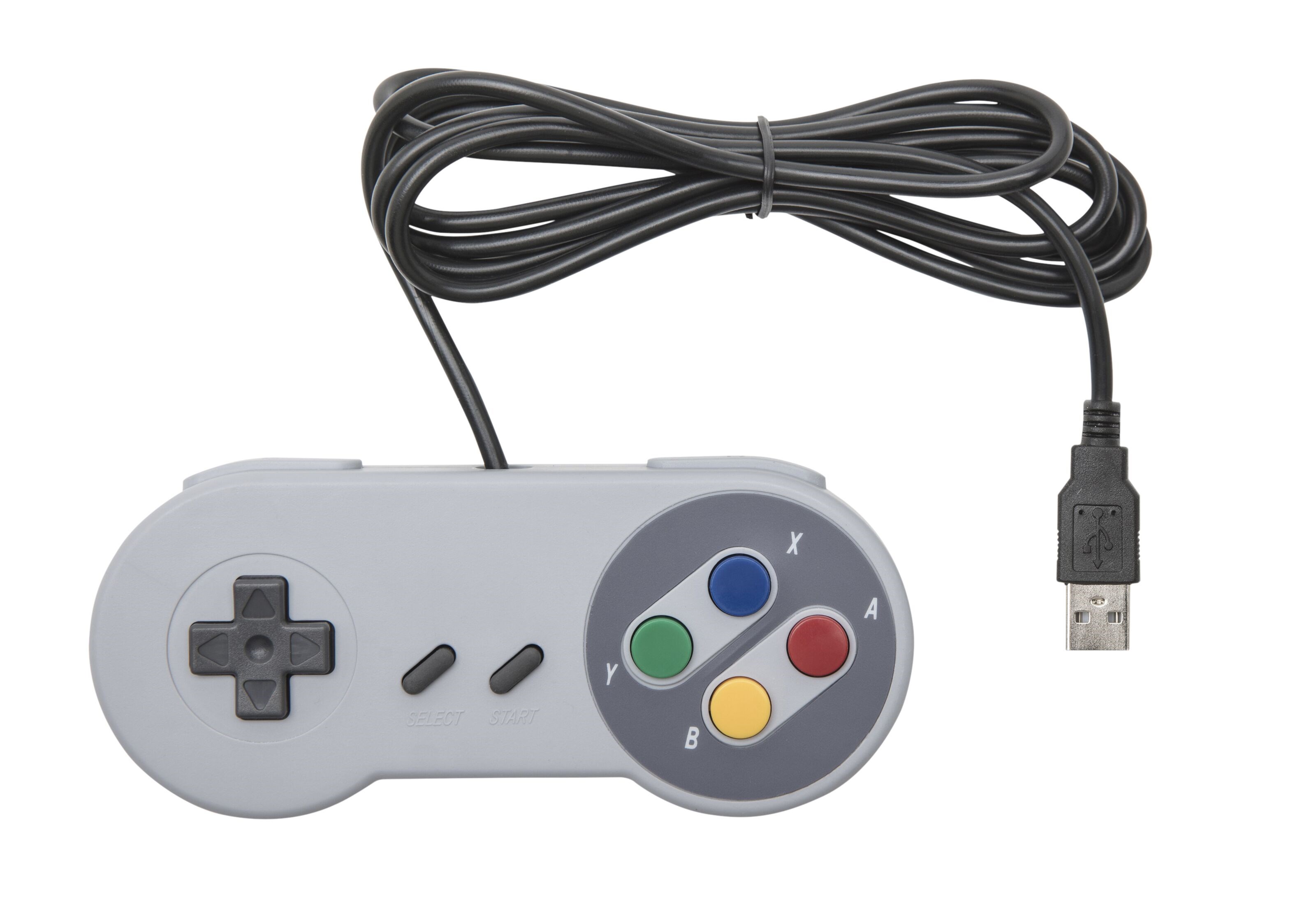 Håndkontroller med USB-tilkobling SNES