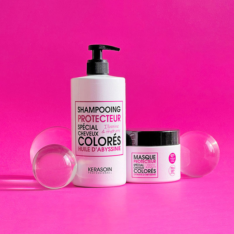 Masque protecteur cheveux colorés