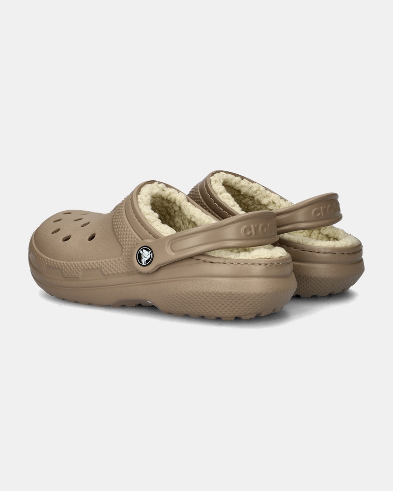 Crocs Classic Lined Instapschoenen  - beige
