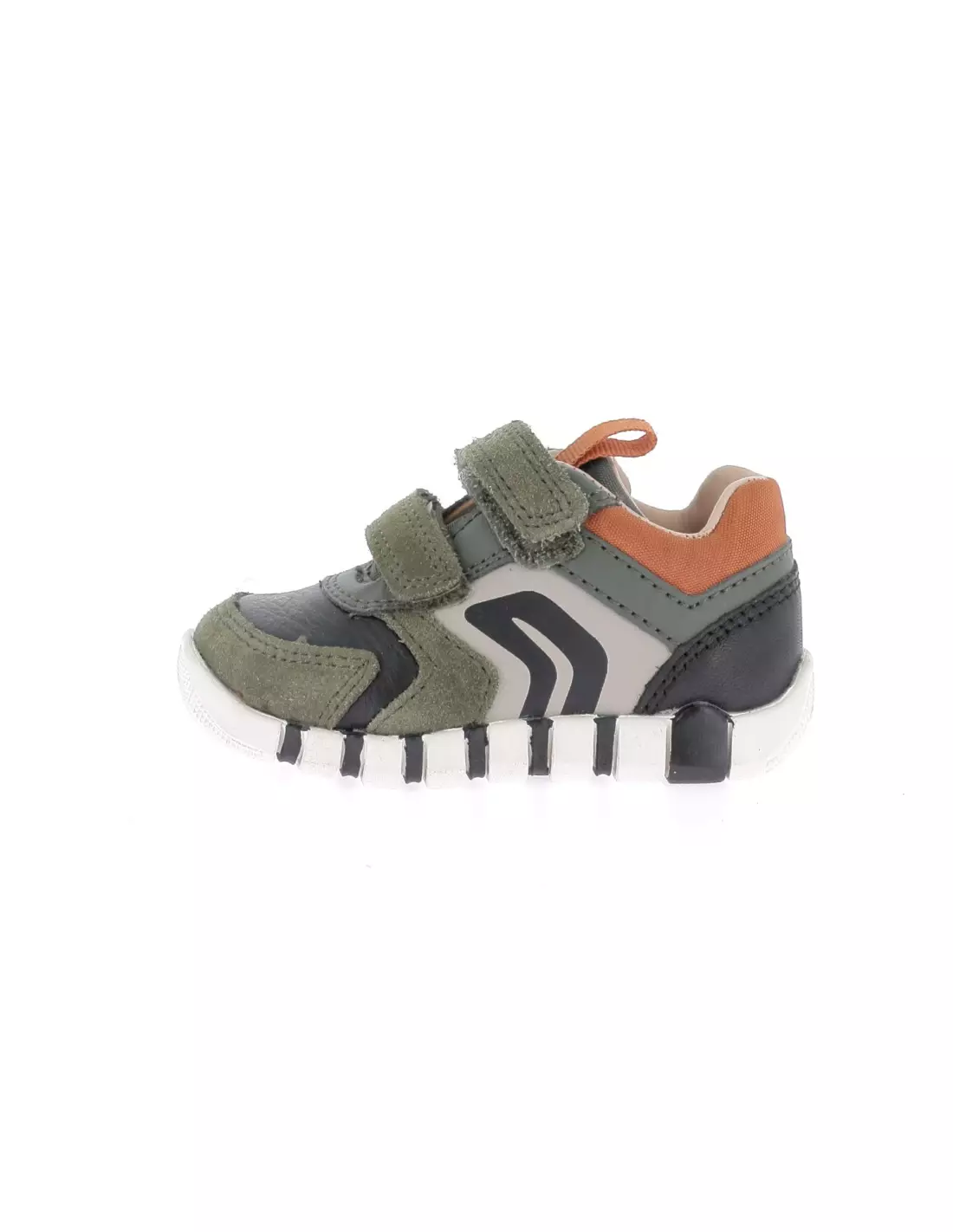 GEOX IUPIDOO - Baskets GREENBLACK