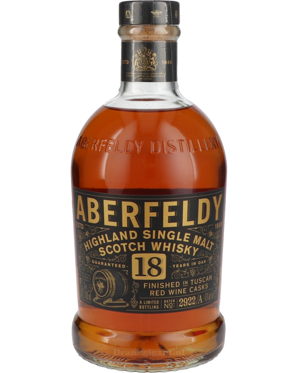Aberfeldy 18 Years Red Wine Cask 70 cl