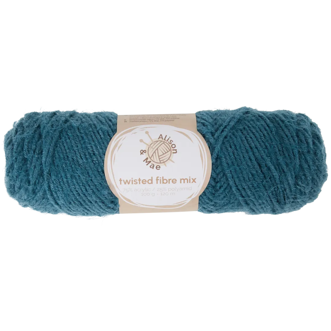 Alison & Mae gedraaid vezelgaren 100 gram | diverse varianten