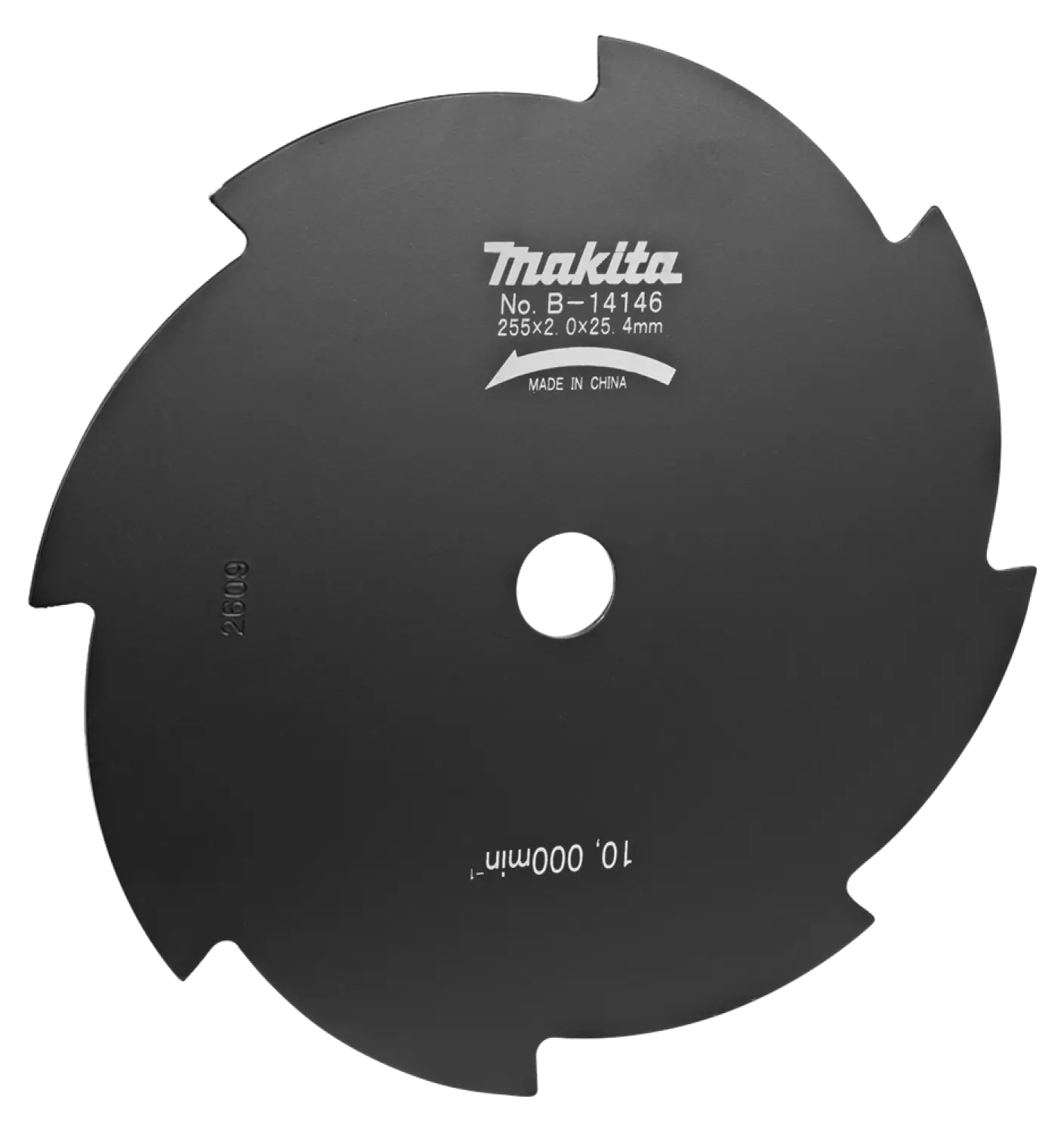 Makita B-14146 Snijblad voor bosmaaiers - 255 x 25,4 x 8T - Gras