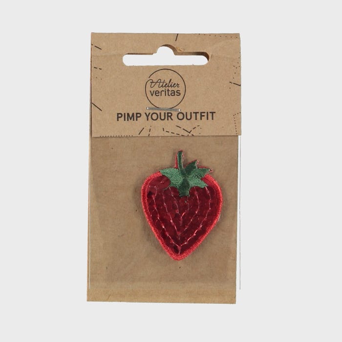 Atelier Veritas-Patch aardbei pailletten 4xc3cm