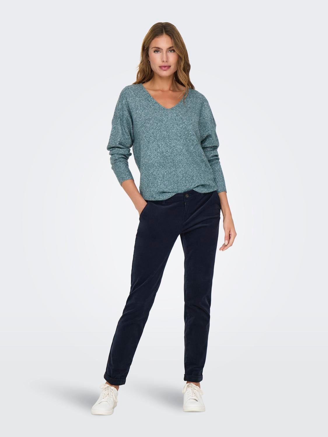 ONLRICA Strickpullover Sea Moss