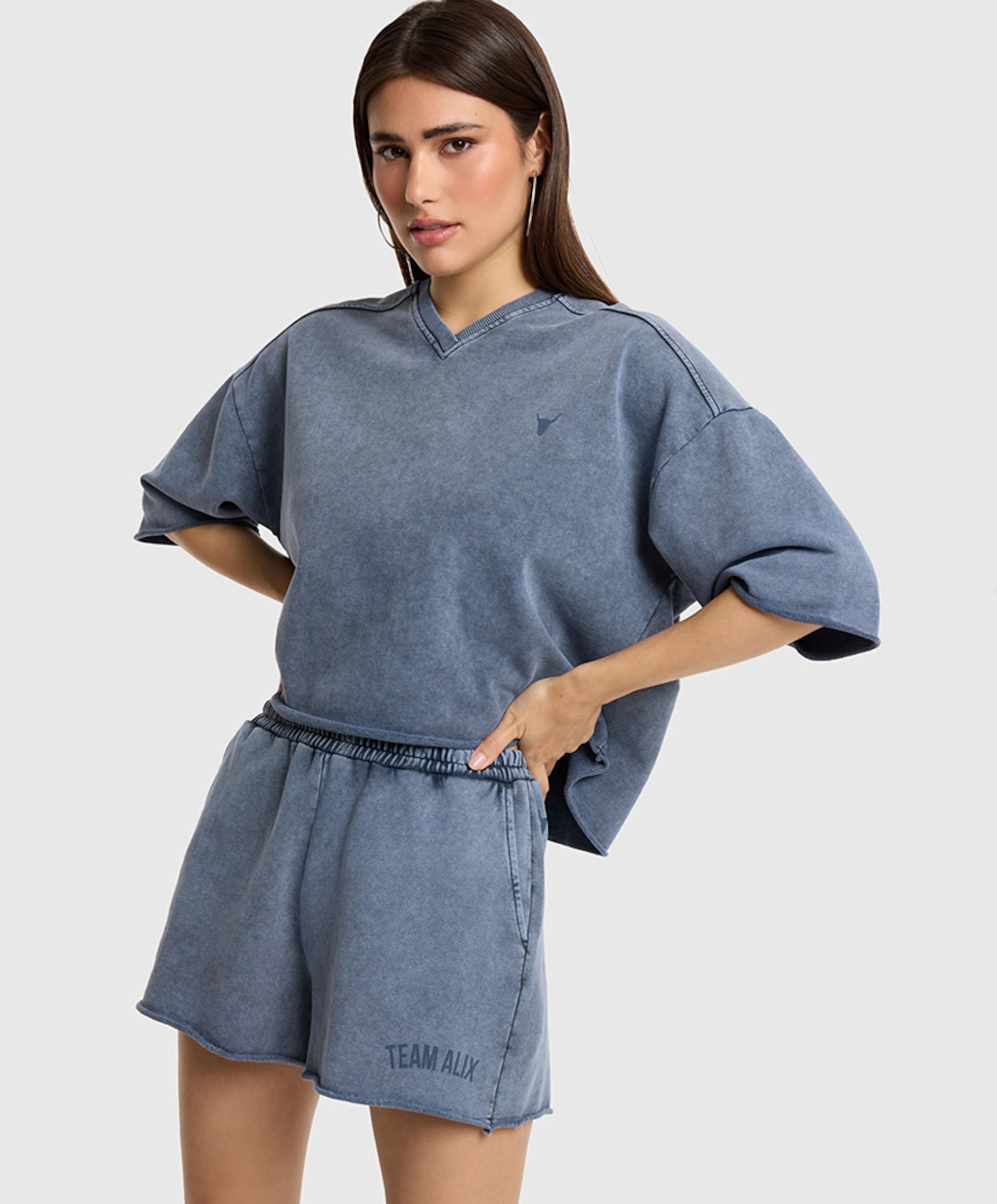 Alix The Label TEAM ALIX SWEAT SHORTS dames korte broek blauw