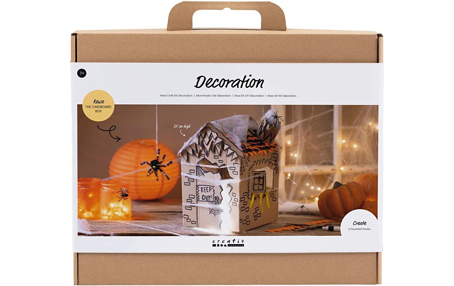 Bastelset Halloween Dekoration SpukhausMaxi Kreativ Set