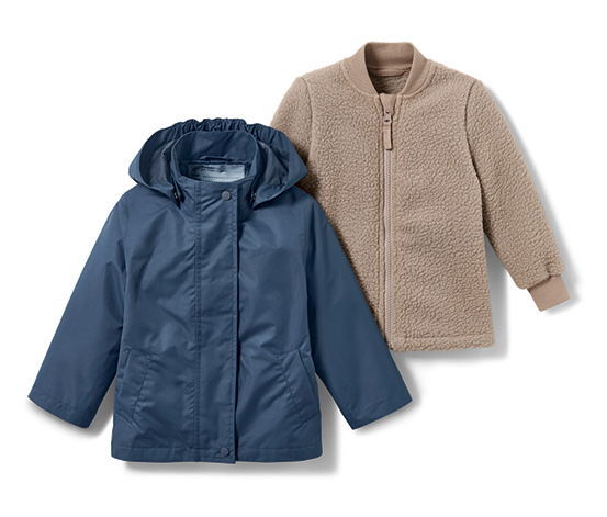 Kleinkind-3-in-1-Outdoorjacke