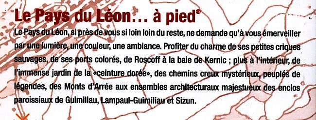 FFRP - P296 LE PAYS DE LEON A PIED FFRP