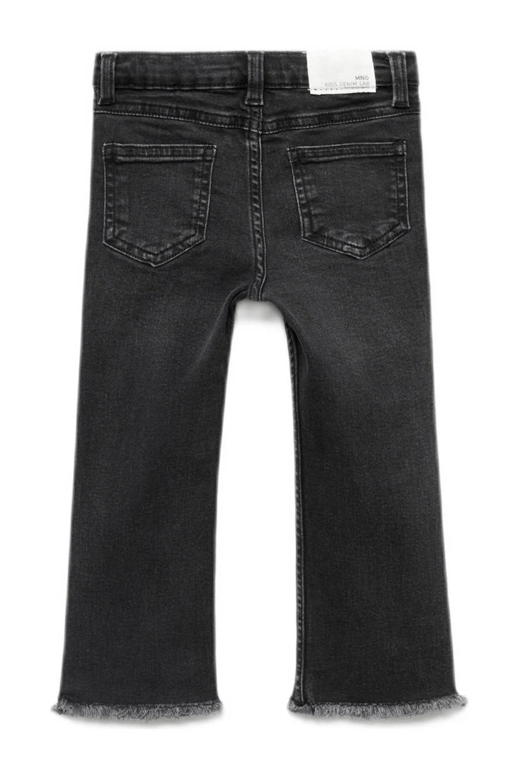Mango Kids flared jeans grey denim