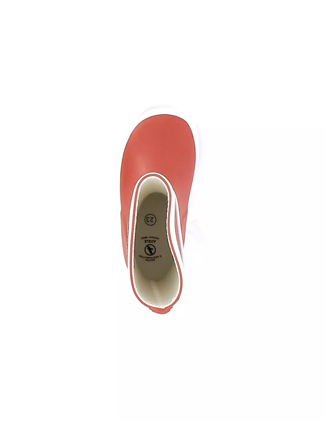 AIGLE BABY FLAC - Bottes Rouge