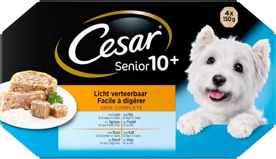 Cesar Senior 10+ Multipack 150 g