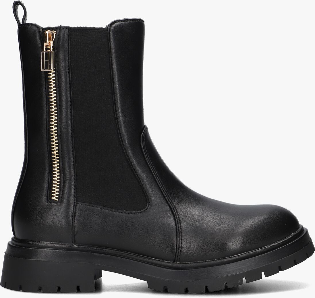 TOMMY HILFIGER zwarte tommy hilfiger chelsea boots 33016