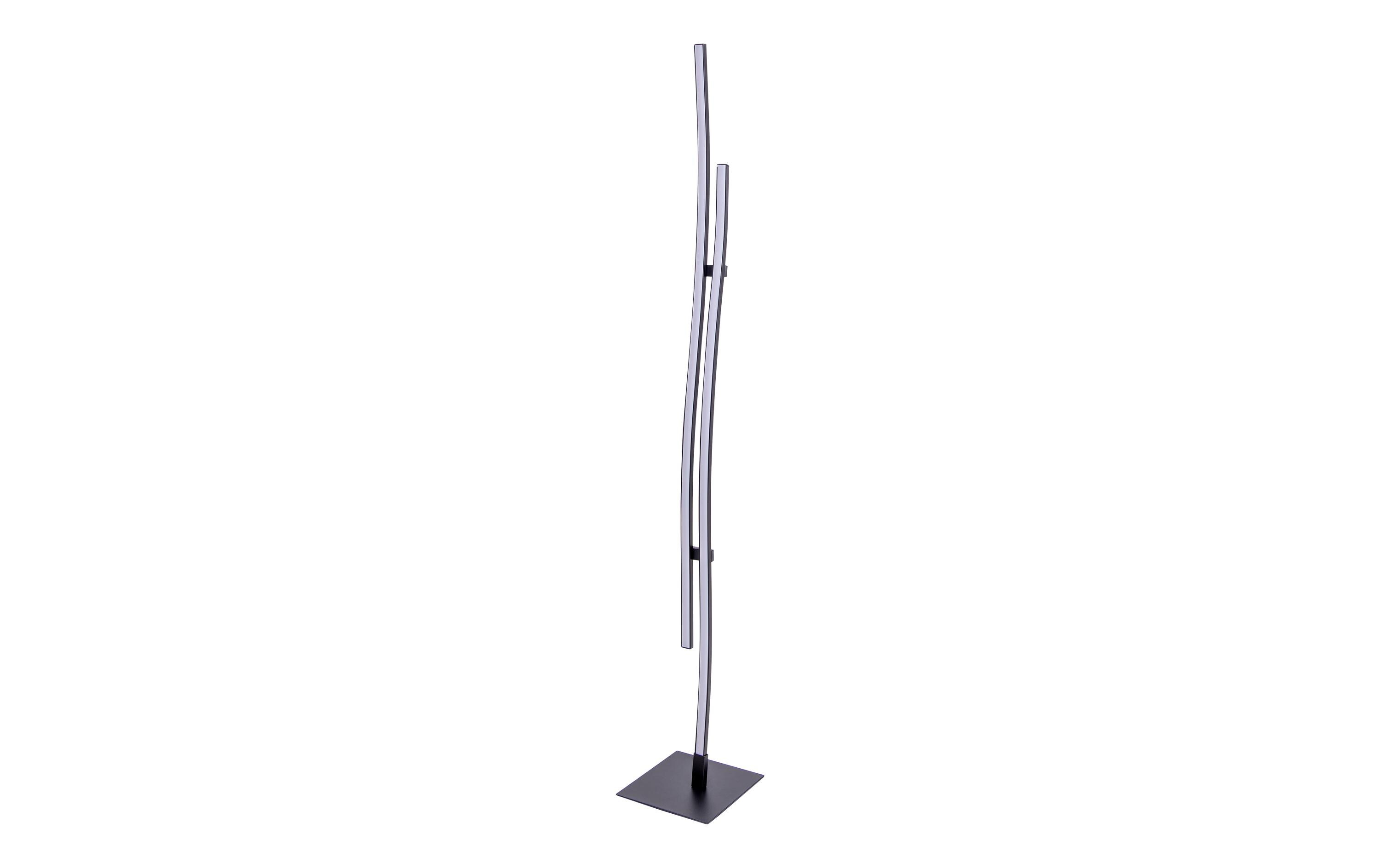 Stehleuchte «Onda» h: 130 cmLED Stehlampe aus Aluminium, Eisen und Kunststoff