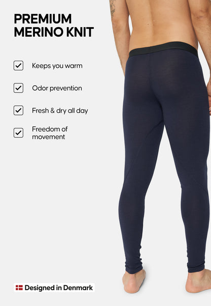 MERINOULD BASELAYER TIGHTS TIL MÆND