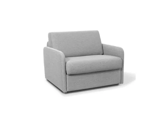 Fauteuil couchage rapide Dan 70x190 en tissu