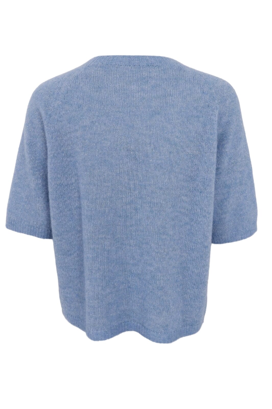 Black Colour Bcdell Glitter Knit Jumper lt blue