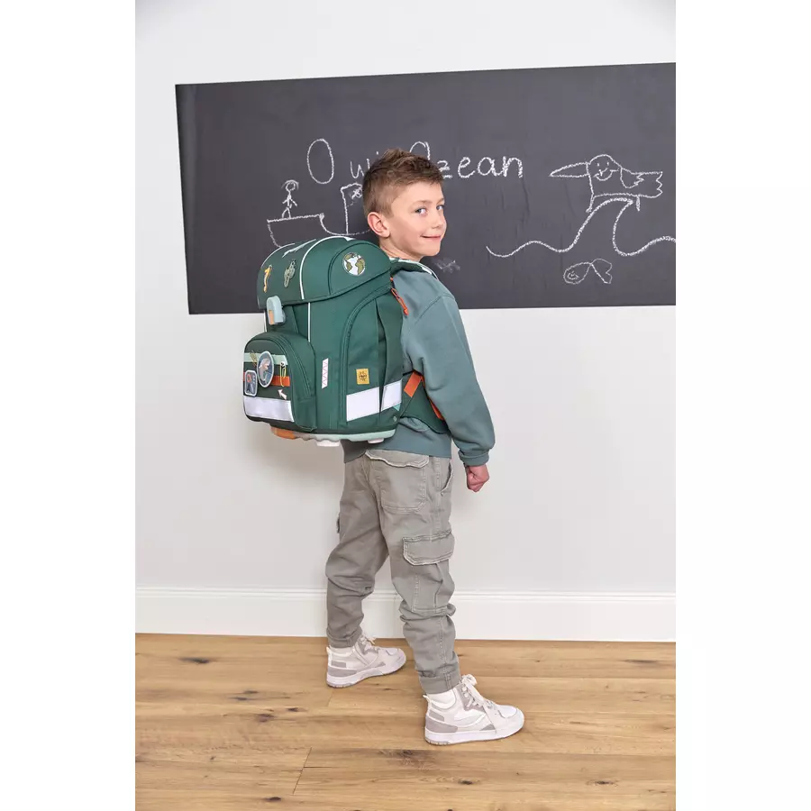 LÄSSIG School Set Boxy Unique dark green