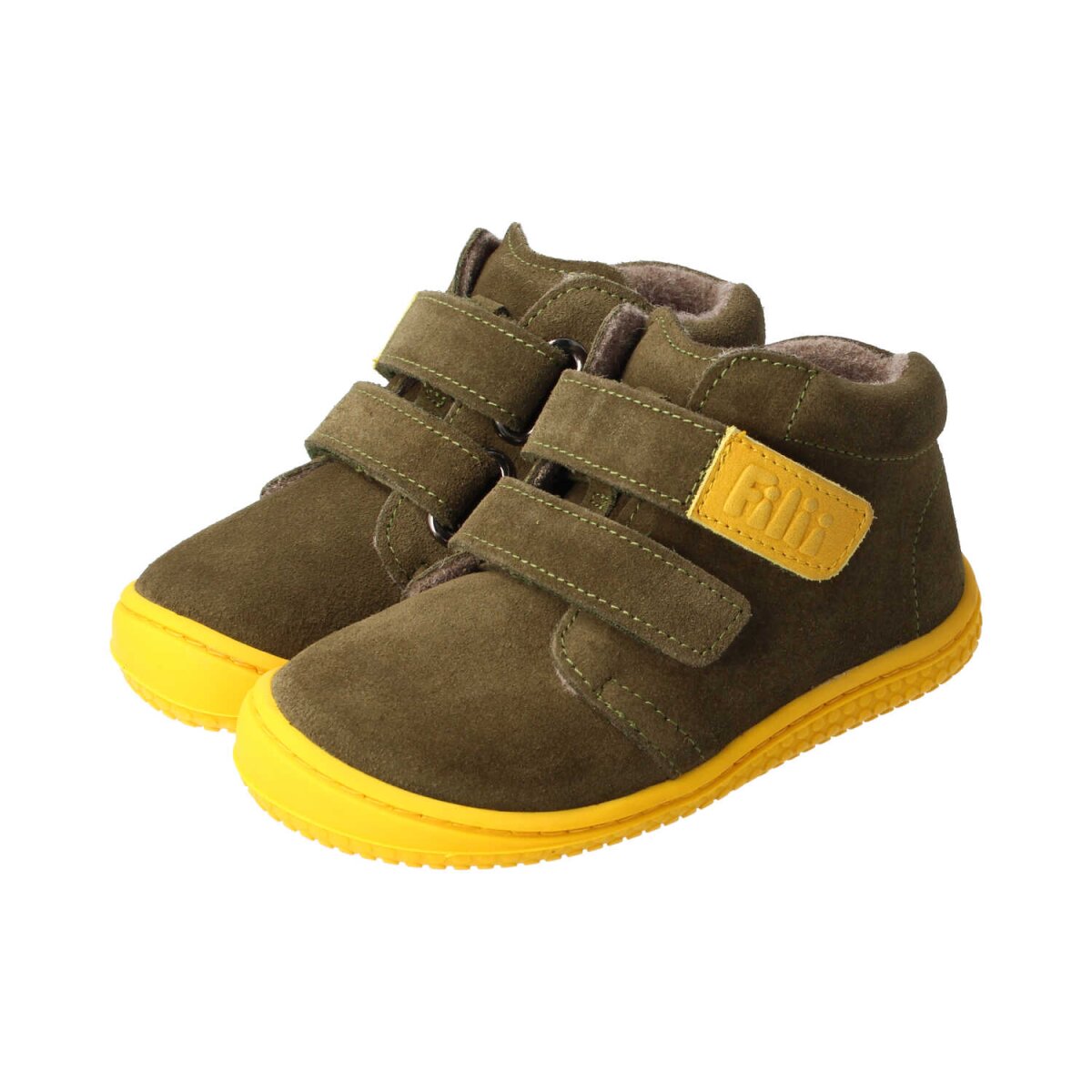 WL4213-F5 khaki FOXY velours fleece velcro Weite/W