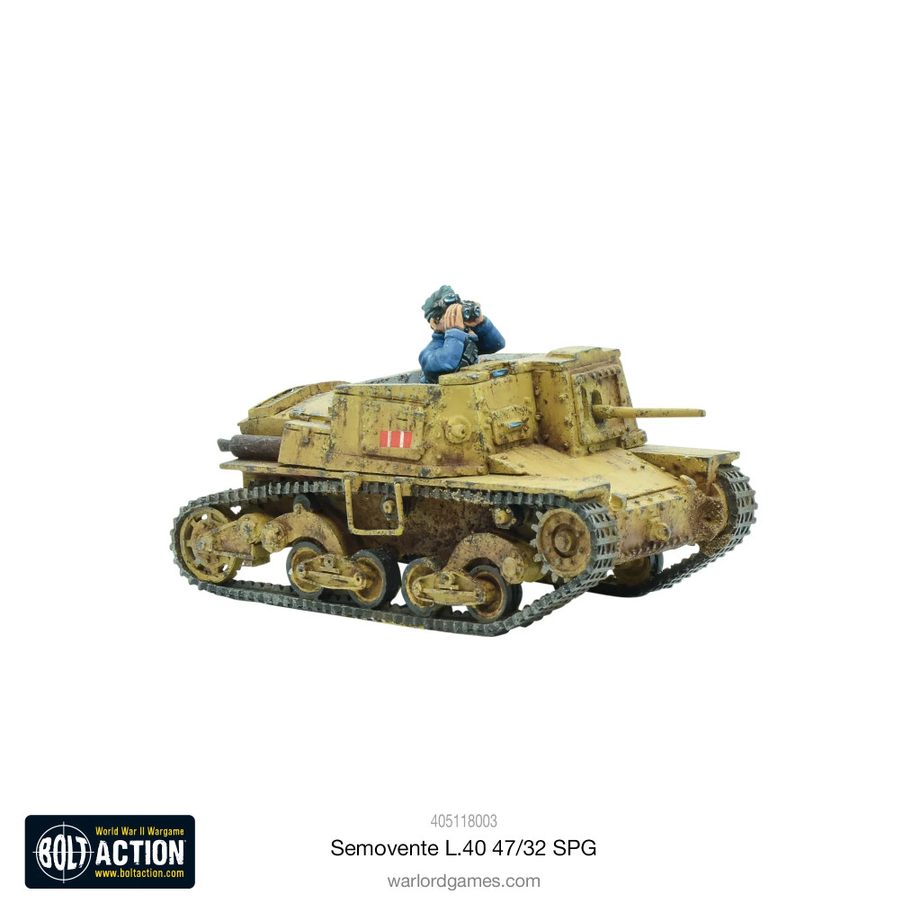 Bolt Action - Italian - Semovente L.40 47/32 SPG
