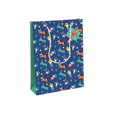 Clairefontaine héros de mon enfance - Sac cadeau - 26.5 cm x 14 cm x 33 cm - personnages garçons
