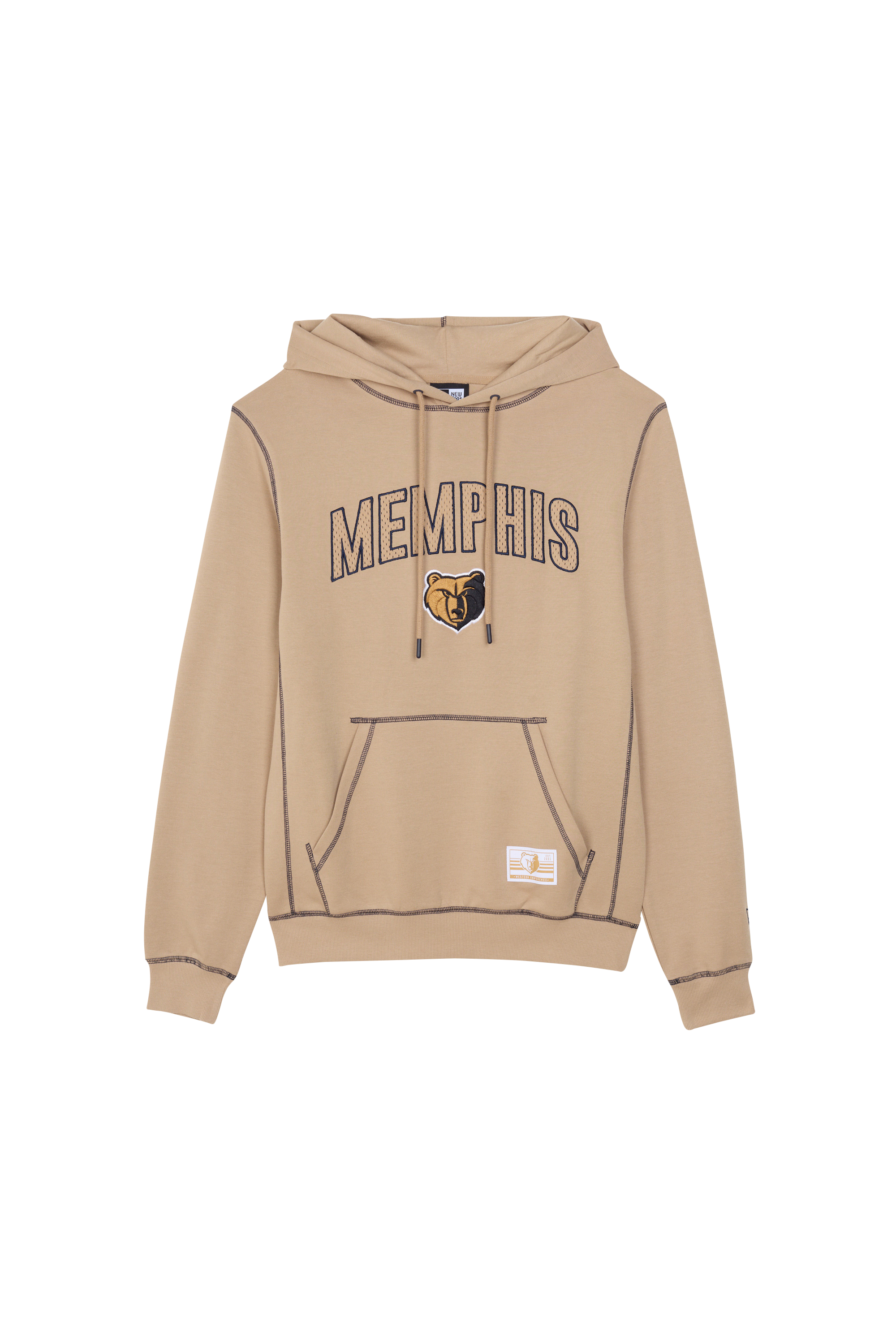 NEW ERA Hoodie LOS ANGELES Beige