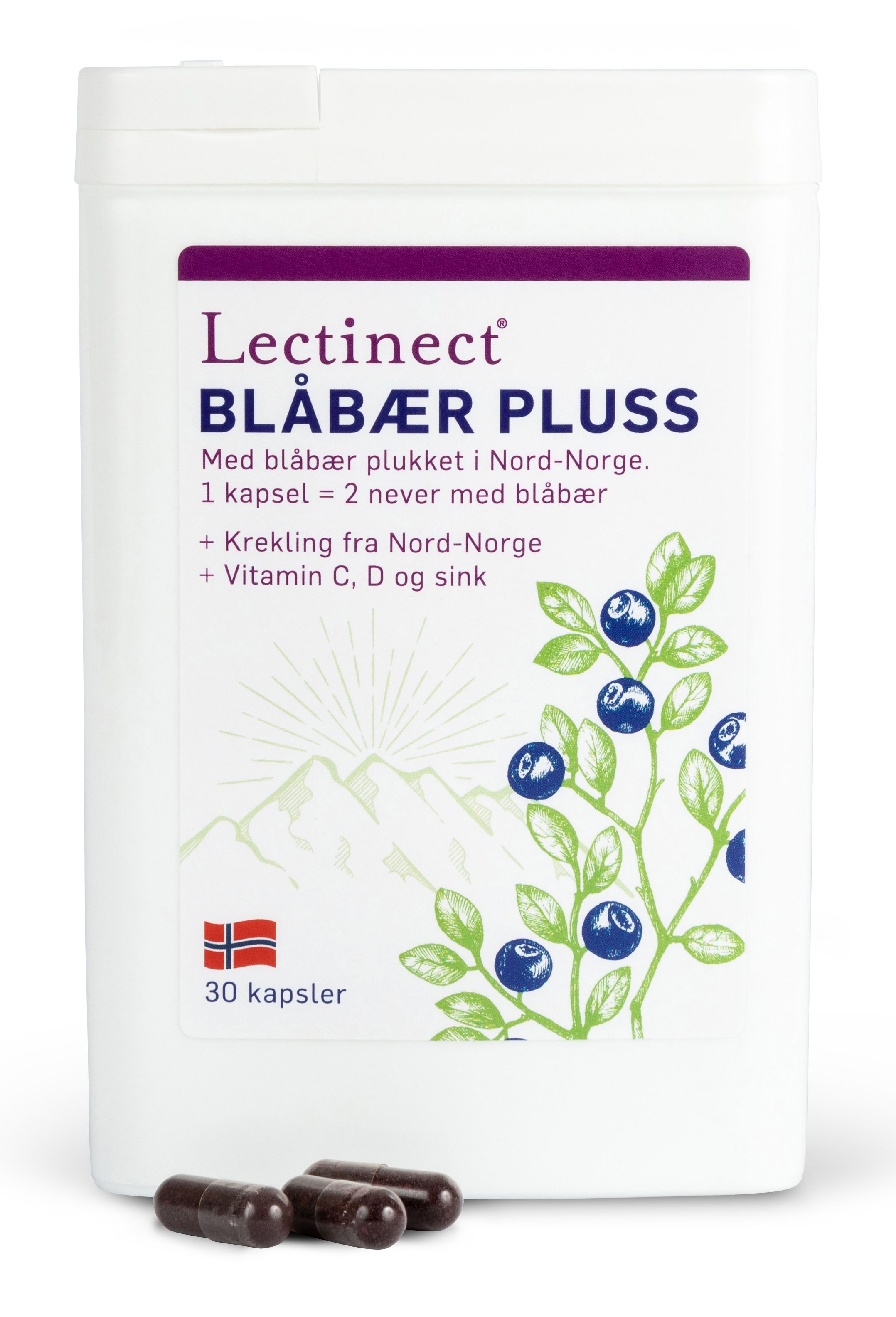 Lectinect Blåbær Pluss