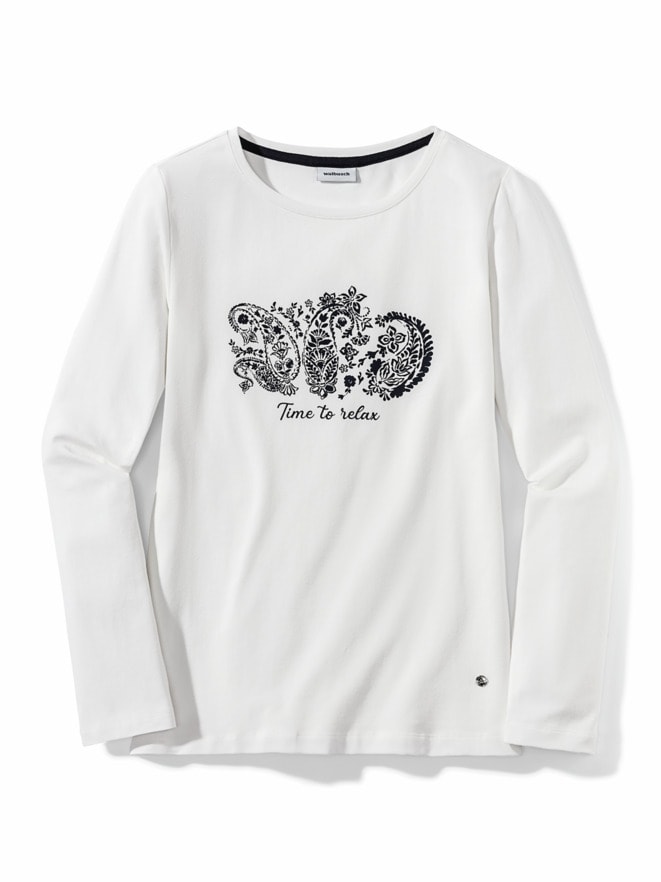 Freizeitshirt Paisley