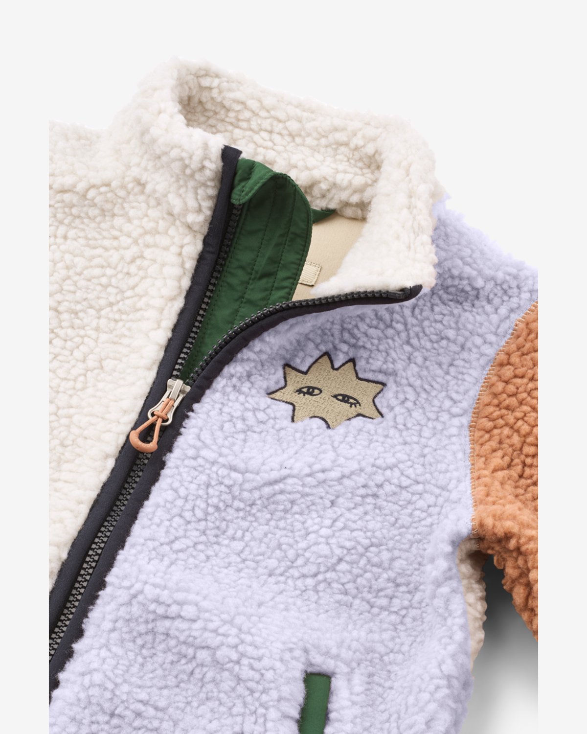 Fleecejakke Barn – 100% Resirkulert | Noam Pile Jacket