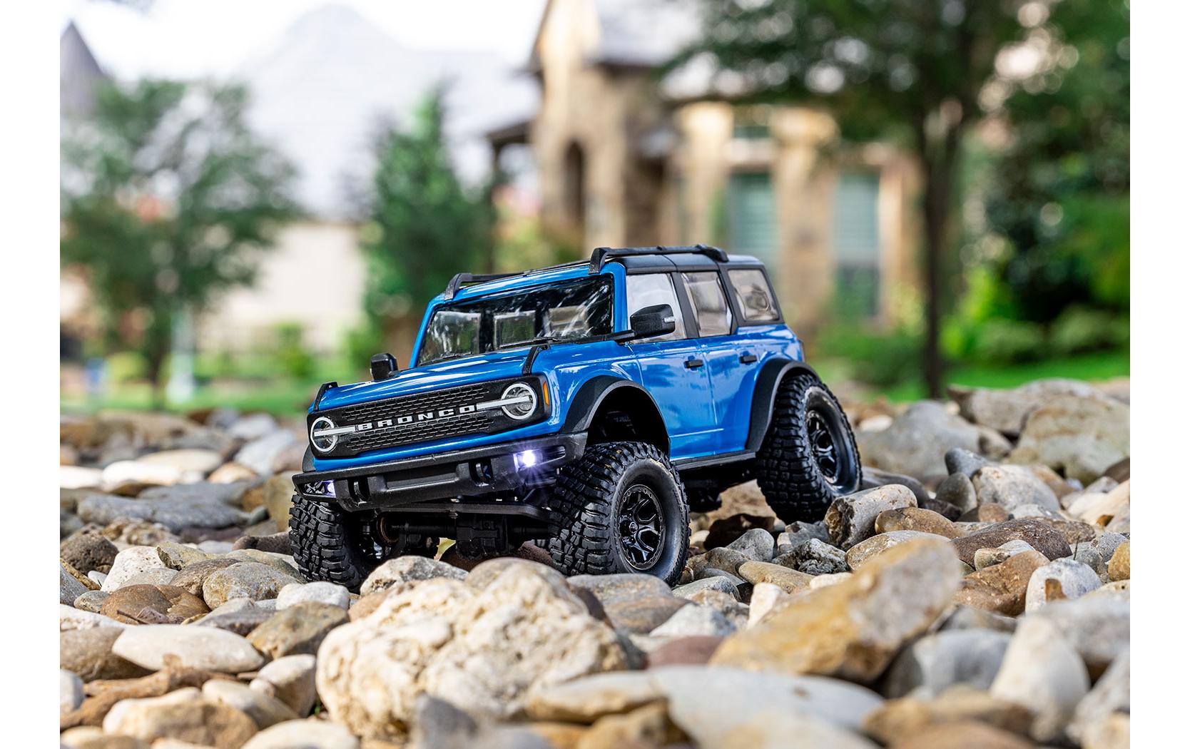Scale Crawler TRX-4M Ford Bronco 21 Blau, RTR, 1:18<br>TRX-4 Performance im Mini-Format