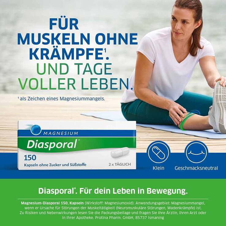 MAGNESIUM Diasporal® 150 Kapseln, 100 St