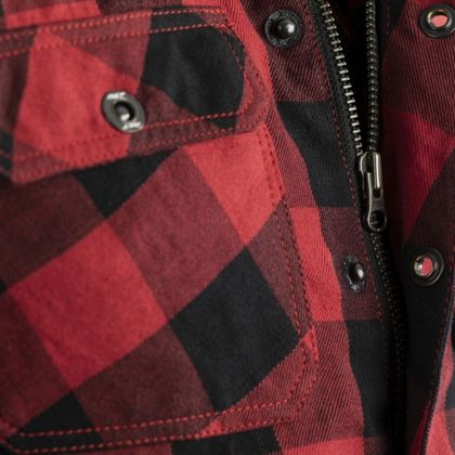 Surchemise RST LUMBERJACK X KEVLAR - Noir / Rouge