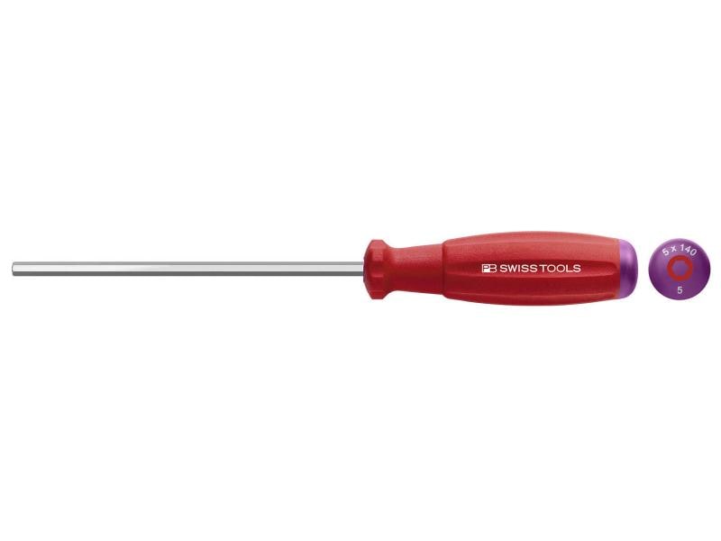 PB Swiss Tools Schraubenzieher SwissGrip 8205 Innensechskan Schraubendreher für Innensechskantschrauben