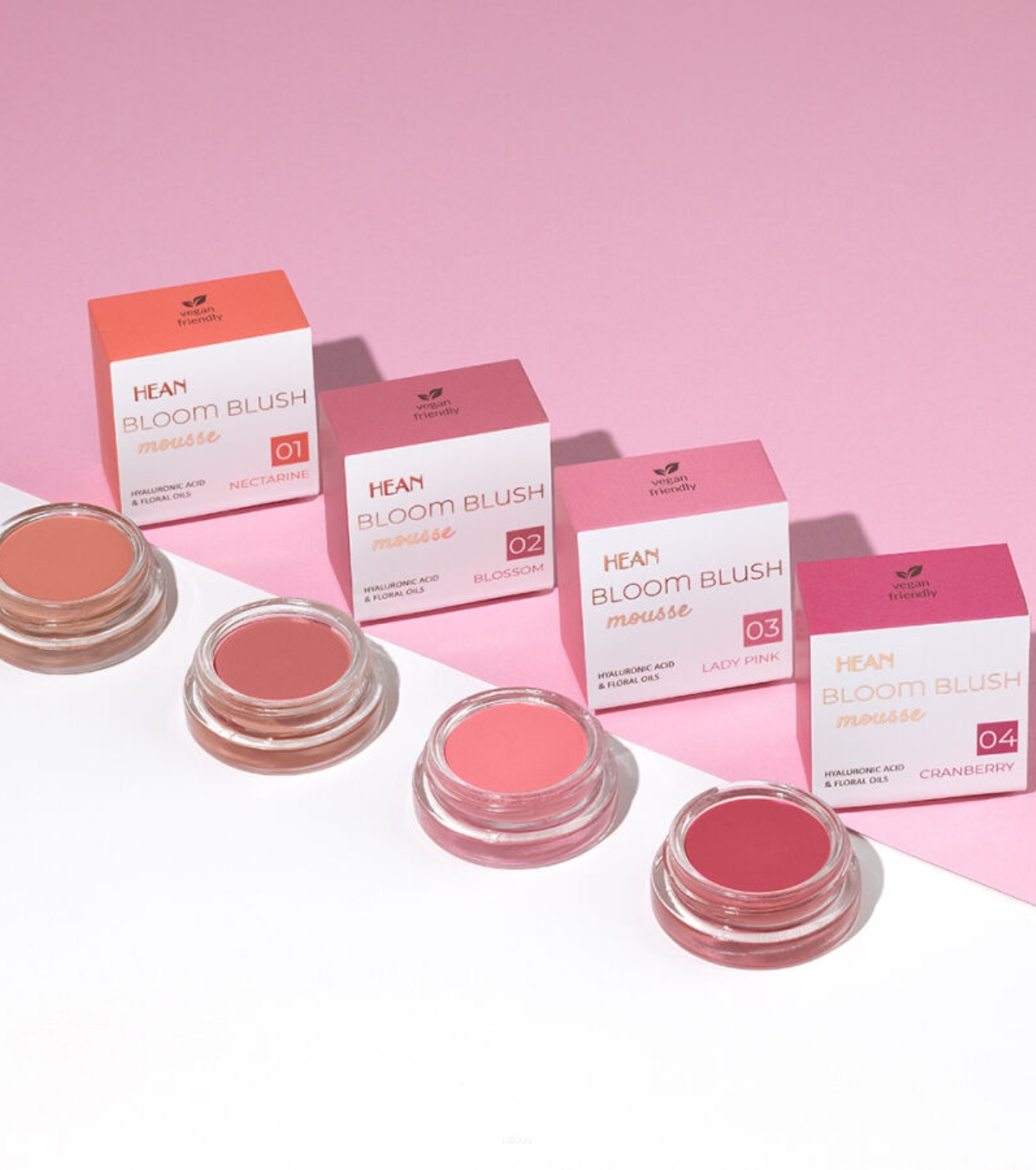 Hean - Mousse blush Bloom Blush - 01: Nectarine