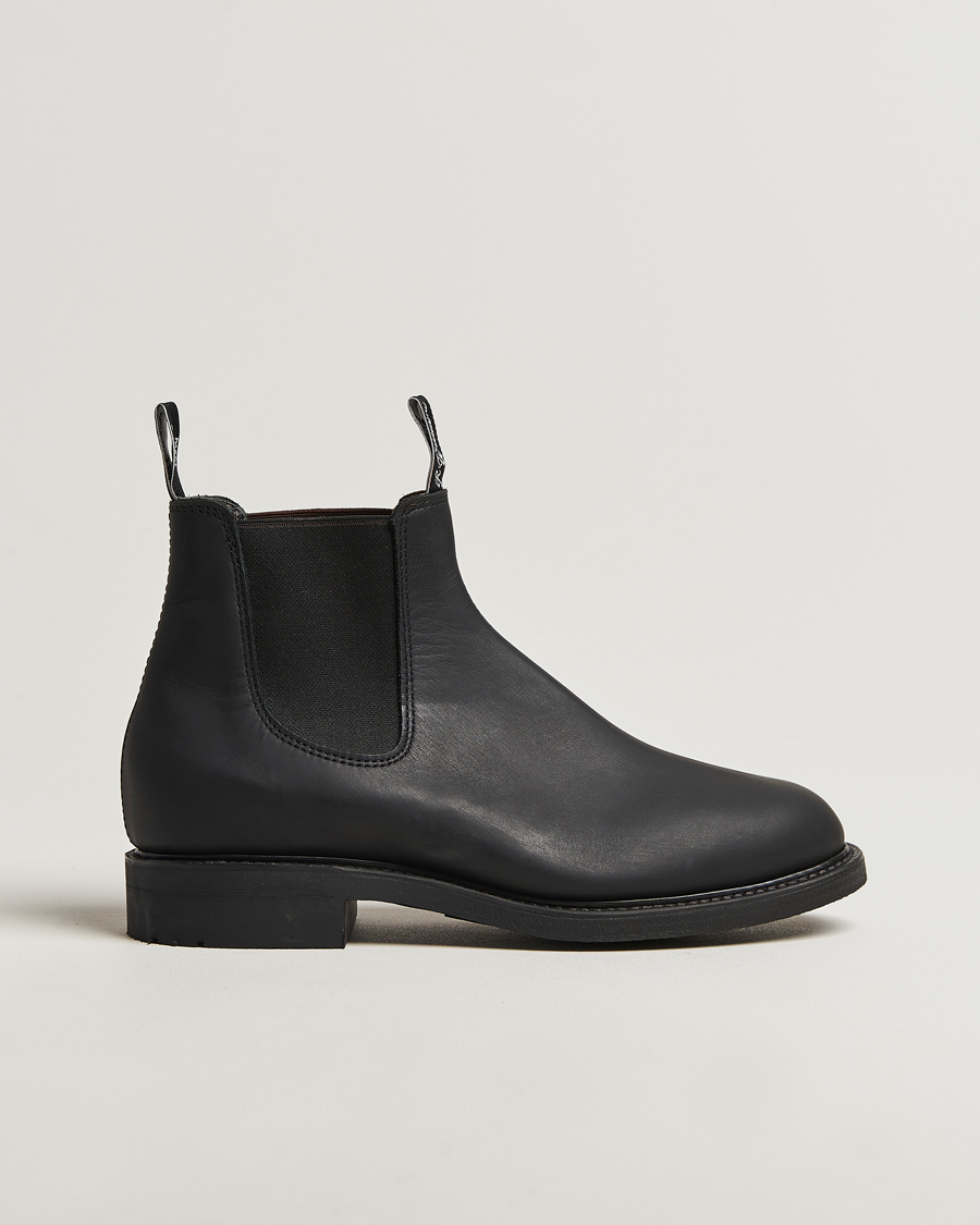 R.M.Williams Gardener G Boot Greasy Kip Black