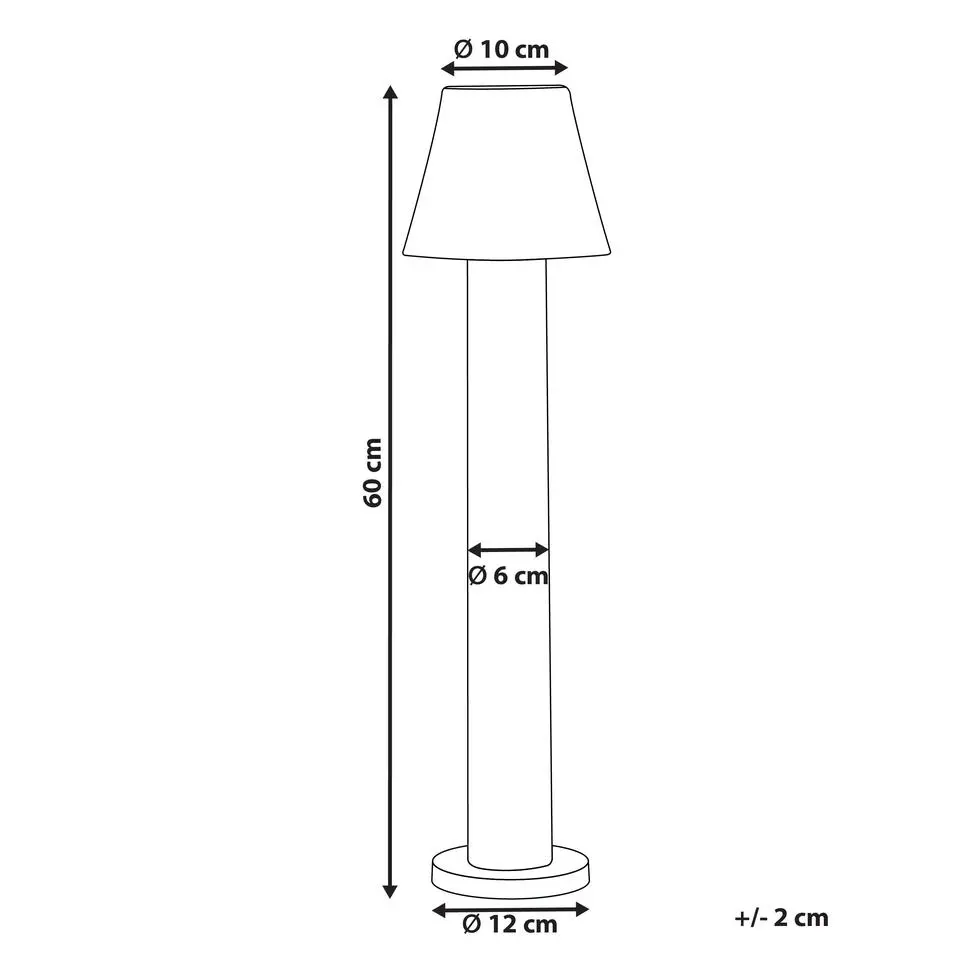 HOLMES - Tuinverlichting - Zwart - Aluminium