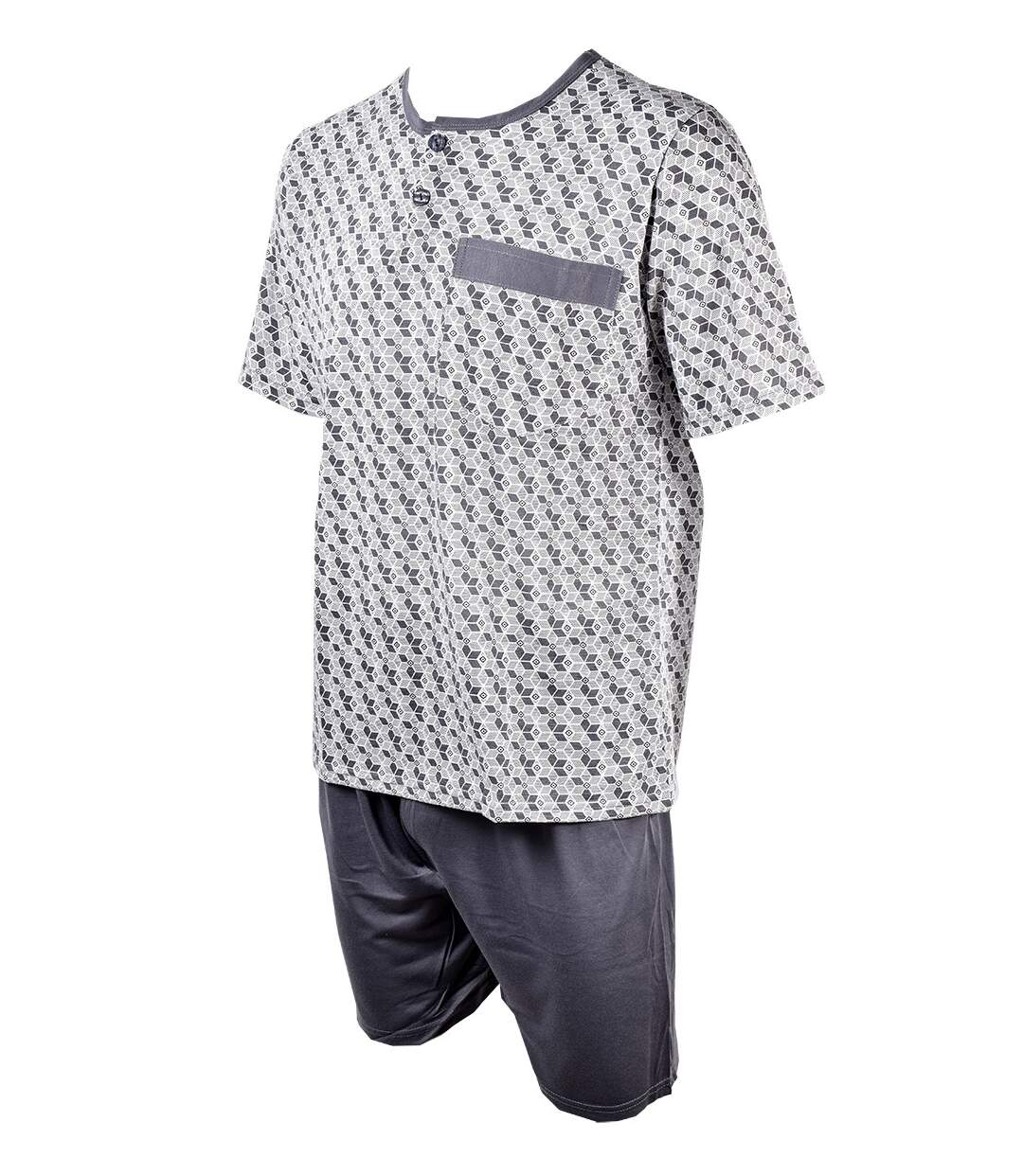 Pyjama Court Homme ECO HOMEWEAR 2946 GRIS